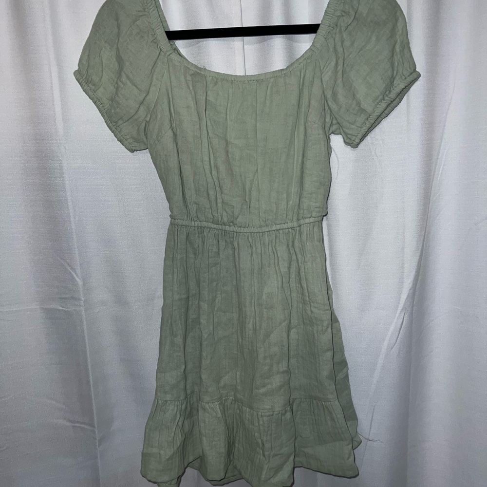 Elegant Green Women's Dress